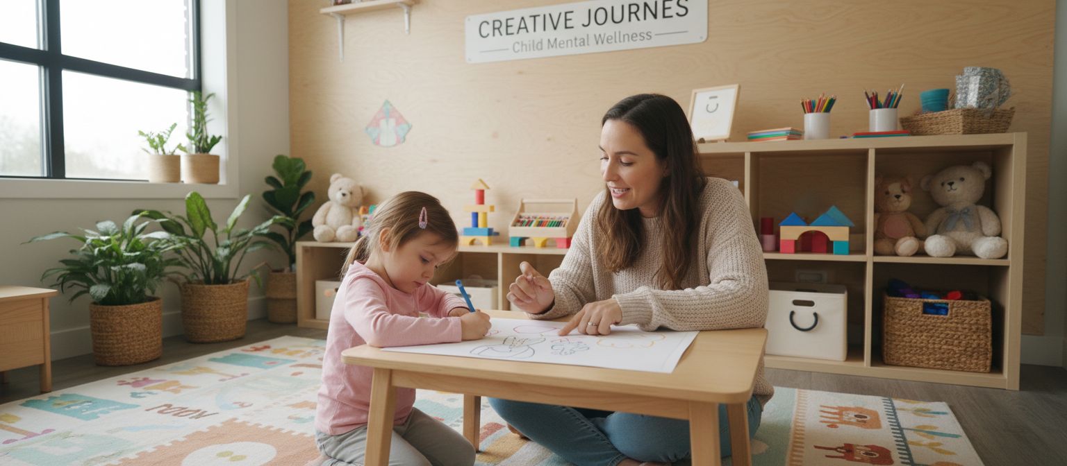 العلاج النفسي للأطفال عبر اللعب والرسم لتخفيف أثر الشاشات