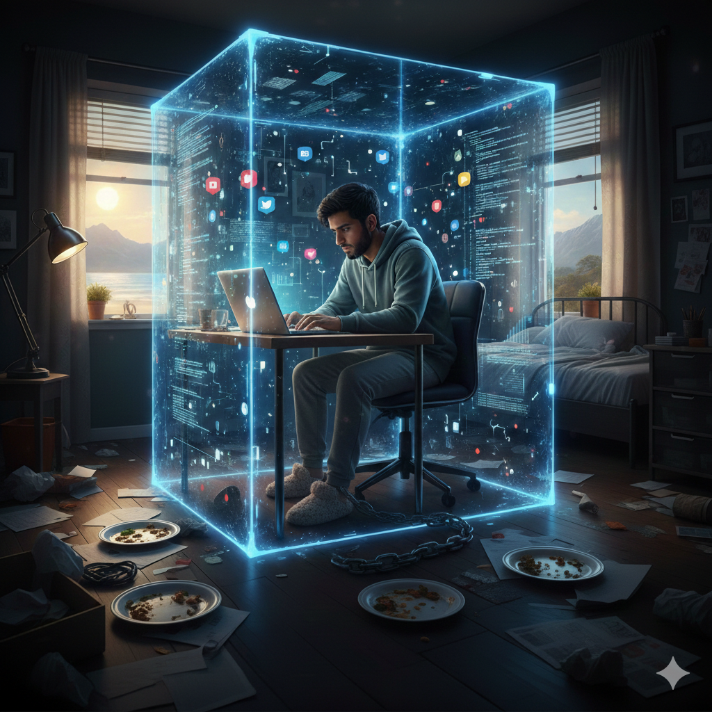 ما لا يُقال عن العمل من بُعد: آثار نفسية واجتماعية وجسدية خفيّة