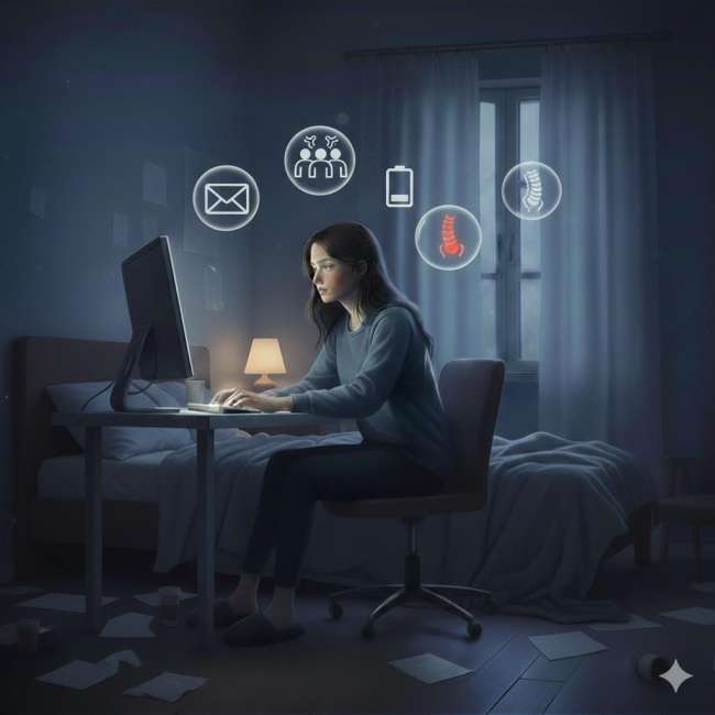 العمل من بُعد