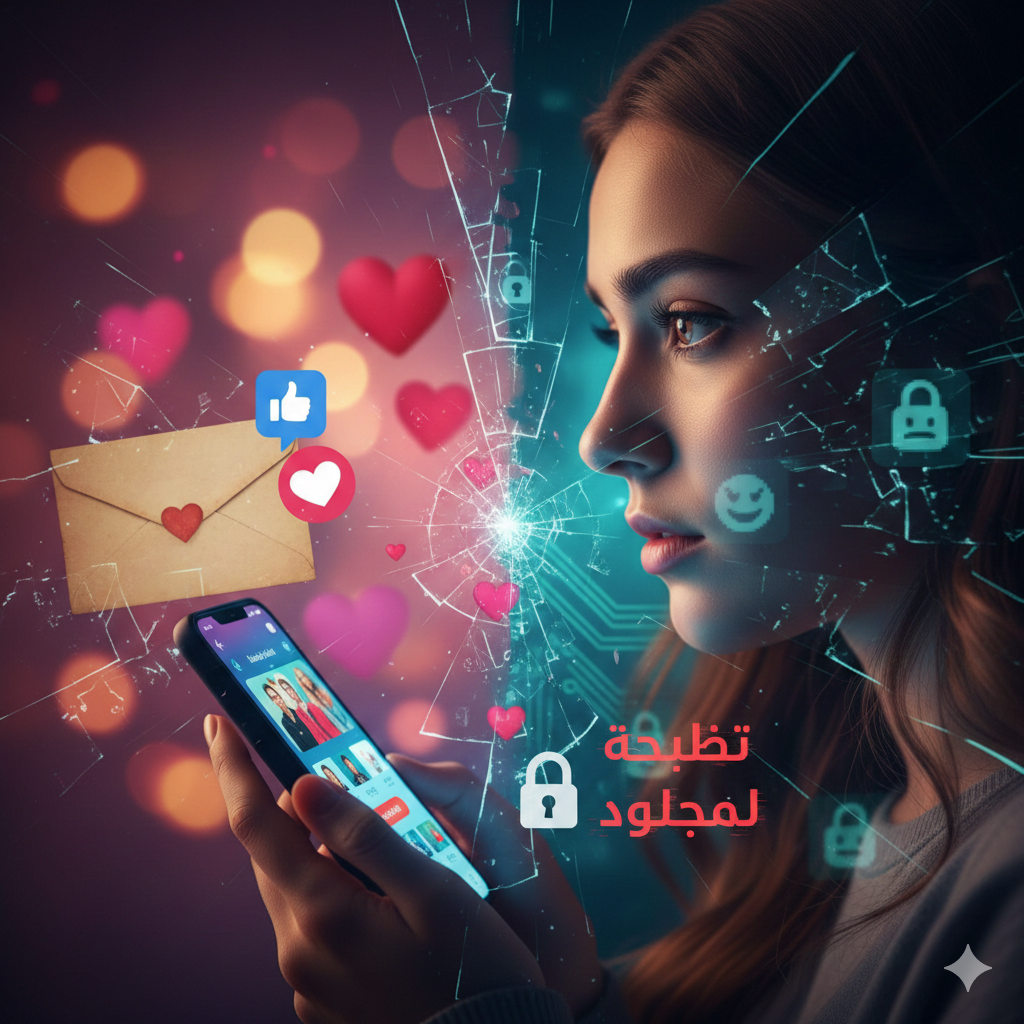 رقمنة الحب… من وردةٍ حقيقية إلى إشعارٍ فوري